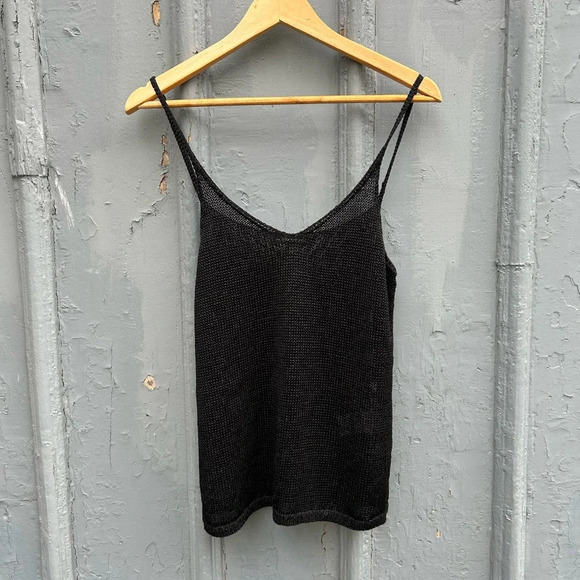 Banana Republic  Knit Cami, Black, Size Small - Picture 3 of 9